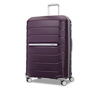 Samsonite Freeform Hardside 21/28 - Juego de 2 Ruedas giratorias (21/28), Morado - Amatista púrpura, Spinner Grande a Cuadros, Freeform Hardside Extensible con Ruedas giratorias Dobles