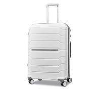 Samsonite Freeform Hardside Spinner 24, White, Checked-Medium 24-Inch, Freeform Hardside expandible con Ruedas giratorias Dobles