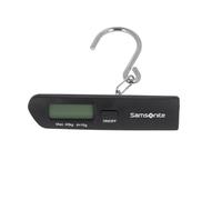 Samsonite Global TA - Báscula Digital para Equipaje con Gancho, Pantalla LCD Precisa, Compacta y Portátil, Báscula Digital para Equipaje para Maletas y Bolsas de Viaje, Negro