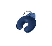SAMSONITE Global Travel Accessories - Memory Foam Pillow + Pouch Almohada de Viaje, 29 cm, 1 Liters, Azul (Midnight Blue)