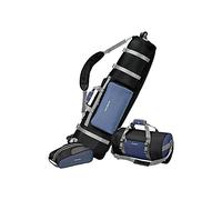 Samsonite Golf Deluxe 3 Piece Travel Set - 700 Blue, Talla única, Azul/Negro
