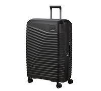 Samsonite Intuo Maleta Trolley Grande, 75 cm | Negro, maleta rígida ampliable, 75H x 52W x 31D cm, 105/115 L, 3.6 kg, con candado TSA y correas cruzadas interiores