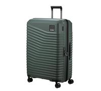 Samsonite Intuo Maleta Trolley Grande, 75 cm | Verde, maleta rígida ampliable, 75H x 52W x 31D cm, 105/115 L, 3.6 kg, con candado TSA y correas cruzadas interiores