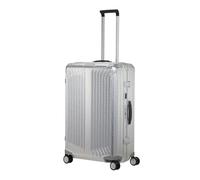 Samsonite Lite-Box Alu Boss Edition 4 ruedas Trolley 76 cm plateado