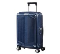 Samsonite Lite-Box Maleta Trolley de Cabina, 55 cm | Azul Intenso, maleta rígida, 55H x 40W x 20D cm, 38 L, 2.2 kg, con candado TSA y en material Curv