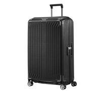 Samsonite Lite-Box Maleta Trolley Grande, 75 cm | Negro, maleta rígida, 75H x 50W x 29D cm, 98 L, 3.1 kg, con candado TSA y en material Curv