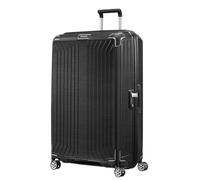 Samsonite Lite-Box Maleta Trolley Grande, 81 cm | Negro, maleta rígida, 81H x 53W x 31D cm, 124 L, 3.5 kg, con candado TSA y en material Curv