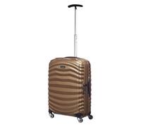 Samsonite Lite Shock | Maleta con 4 ruedas | marrón | 40x55x20cm | polipropileno