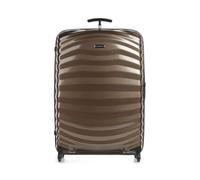 Samsonite Lite Shock | Maleta con 4 ruedas | marrón | 55x81x33cm | fibra sintética