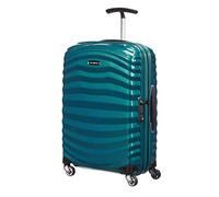 Samsonite Lite-Shock Maleta Trolley de Cabina, 55 cm | Azul Petróleo, maleta rígida, 36 L, con en material Curv, carcasa amortiguadora y con materiales reciclados