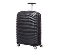Samsonite Lite-Shock Maleta Trolley de Cabina, 55 cm | Negro, maleta rígida, 55H x 40W x 20D cm, 36 L, con en material Curv y carcasa amortiguadora
