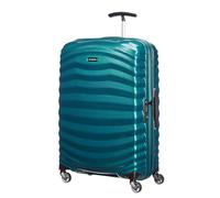 Samsonite Lite-Shock Maleta Trolley de Cabina, 69 cm | Azul Petróleo, maleta rígida, 73 L, con en material Curv, carcasa amortiguadora y con materiales reciclados