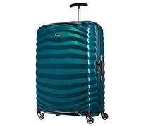 Samsonite Lite-Shock Maleta Trolley de Cabina, 75 cm | Azul Petróleo, maleta rígida, 98.5 L, con en material Curv, carcasa amortiguadora y con materiales reciclados