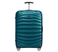 Samsonite Lite-Shock Maleta Trolley de Cabina, 69 cm | Azul Petróleo, maleta rígida, 73 L, con en material Curv, carcasa amortiguadora y con materiales reciclados