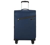 Samsonite Litebeam 4 ruedas Trolley 66 cm Con asa expansible azul