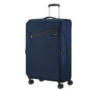Samsonite Litebeam Maleta trolley de cabina, 77 cm | Azul Medianoche, maleta blanda ampliable, 103/111 L, 2.8 kg, con candado TSA y con materiales reciclados