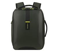 Samsonite Paradiver Light Maleta Cabina Ryanair 40x30x20cm, 25L, 0,80kg, Equipaje Mano Debajo Asiento Wizz Air, Vueling, Transavia, Mochila avión S, Verde Selva