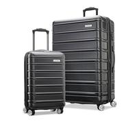 Samsonite Omni 2 - Equipaje expandible rígido con Ruedas giratorias, Negro Medianoche., 2-Piece Set (19/28), Omni 2 - Equipaje expandible rígido con Ruedas giratorias