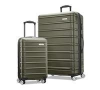 Samsonite Omni 2 - Juego de 2 Maletas rígidas expandibles con Ruedas giratorias (Equipaje de Mano/Grande), Verde -Oliva, 2-Piece Set (Carry-on/Large), Omni 2 - Equipaje expandible rígido con Ruedas