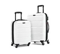 Samsonite Omni Pc - Equipaje expandible Unisex para Adultos con Ruedas giratorias, Blanco, 2-Piece Set (20/24), Omni Pc Hardside - Equipaje expandible con Ruedas giratorias