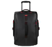 Samsonite Paradiver Light - Bolsa de Viaje con Ruedas (55 cm), Small, Equipaje de Mano, Repelente al Agua, Ligero, 48,5L, Negro (Black)