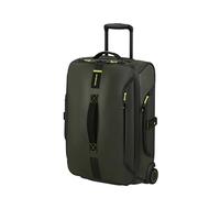 Samsonite Paradiver Light - Bolsa de Viaje con Ruedas (55 cm), Small, Equipaje de Mano, Repelente al Agua, Ligero, 48,5L, Verde (Jungle Green)