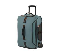 Samsonite Paradiver Light - Bolsa de Viaje con Ruedas y Función Mochila (55 cm), Small, Equipaje de Mano, Repelente al Agua, Ligero, 51L, Verde Bosque (Forest)
