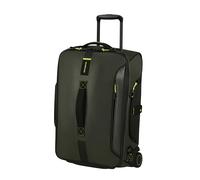 Samsonite Paradiver Light - Bolsa de Viaje con Ruedas y Función Mochila (55 cm), Small, Equipaje de Mano, Repelente al Agua, Ligero, 51L, Verde (Jungle Green)