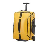 Samsonite Paradiver Light - Bolsa de Viaje/Mochila con 2 Ruedas S, 55 cm, 51 L, Color Amarillo, Travel Bag/Backpack with 2 Wheels