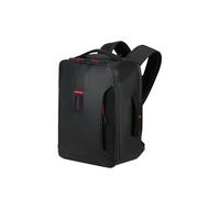 Samsonite Paradiver Light Maleta Cabina Ryanair 40x30x20cm, 25L, 0,80kg, Equipaje Mano Debajo Asiento Wizz Air, Vueling, Transavia, Mochila avión S, Negra