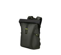 Samsonite Paradiver Light - Mochila Expandible con Cierre Enrollable para Portátil 17,3 Pulgadas, 49 cm, 25/35 L, Verde (Jungle Green)