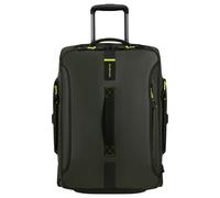 Samsonite Paradiver Light - Bolsa de Viaje con Ruedas y Función Mochila (55 cm), Small, Equipaje de Mano, Repelente al Agua, Ligero, 51L, Verde (Jungle Green)