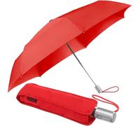 SAMSONITE Paraguas Para Damas Rojo Paraguas De Mano Paraguas Alu