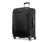 Samsonite Pro Travel Softside - Equipaje expandible con Ruedas giratorias, Black, Checked-Medium 25-Inch, Pro Travel Softside - Equipaje expandible con Ruedas giratorias