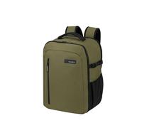Samsonite Roader - Mochila Cabina 40x30x20 cm - Equipaje de Mano para Ryanair, Wizz Air & Vueling, Bolsa Bajo Asiento con Compartimento Portátil 15.6", 26 L, 0.70 KG, Verde (Olive)