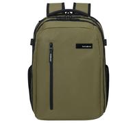 Samsonite Roader - Mochila PC 15.6", Mochila Business & Escolar con Funda de Lluvia - para Oficina, Trabajo & Escuela & Universidad - Verde (Olive)