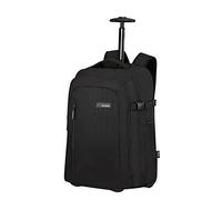 Samsonite Roader - mochila para computadora portátil con ruedas de 17.3 pulgadas, 55 cm, 28 l, negro (negro profundo)