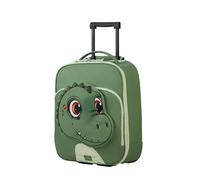 Samsonite Sammies Dino Rex - Trolley Cabina Infantil de 2 Ruedas 45x36x19 cm, Maleta de Mano Compatible EasyJet, Maleta Bajo Asiento para Niños, 30L