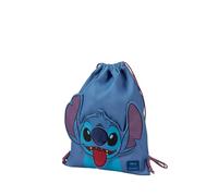 Samsonite Sammies Disney - Stitch Bolsa de Cuerdas para Niños 37 cm, Bolsa Deportiva con Cordón, Gym Bag Ligera para Escuela, Deporte & Ocio