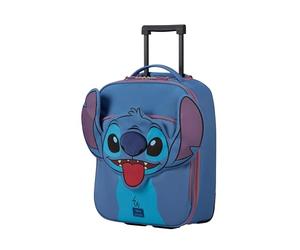 Samsonite Sammies Disney Stitch - Trolley Cabina Infantil de 2 Ruedas 45x36x19 cm, Maleta de Mano Compatible EasyJet, Maleta Bajo Asiento para Niños, 30L