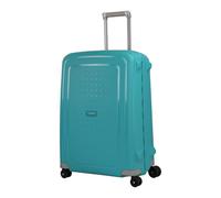 Samsonite S'Cure Maleta Trolley Grande, 69 cm | Azul Agua, maleta rígida, 69H x 49W x 29D cm, 79 L, 4.2 kg, con candado TSA y asa de trolley multiposición
