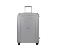 Samsonite S'Cure Maleta Trolley Grande, 69 cm | Plata, maleta rígida, 69H x 49W x 29D cm, 79 L, 4.2 kg, con candado TSA y asa de trolley multiposición