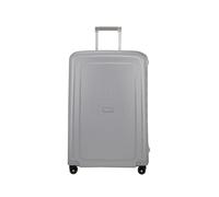 Samsonite S'Cure Maleta Trolley Grande, 75 cm | Plata, maleta rígida, 75H x 52W x 31D cm, 102 L, 4.6 kg, con candado TSA y asa de trolley multiposición