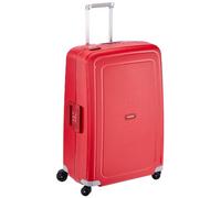 Samsonite S'Cure - Spinner L Maleta, 75 cm, 102 L, con 4 Ruedas, Rojo (Rojo carmesí)