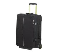 Samsonite Securipak - Bolsa de Viaje S con Ruedas, 55 cm, 39 L, Color Negro (Acero Negro)