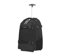 Samsonite Sonora - Mochila para computadora portátil de 17 Pulgadas con Ruedas, 55 cm, 30 L, Negro (Negro)
