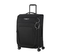 Samsonite Spark SNG Eco - Maleta Blanda de 67 cm, tamaño Mediano, con 4 Ruedas, Cierre TSA, Ligero y Ampliable, Color Negro