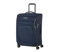 Samsonite Spark SNG Eco, Maleta Blanda para Equipaje, 67 cm, tamaño Mediano, Carro con 4 Ruedas, candado TSA, Ligera y Ampliable, Azul (Midnight Blue)