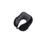 Samsonite TA Revolution - Almohada Cervical Ergonómica de Espuma Viscoelástica, Almohada de Viaje para Avión, Coche y Viajes, Negro