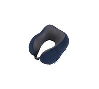 Samsonite TA Revolution - Almohada Cervical Ergonómica de Espuma Viscoelástica, Almohada de Viaje para Avión, Coche y Viajes, Azul (Midnight Blue)